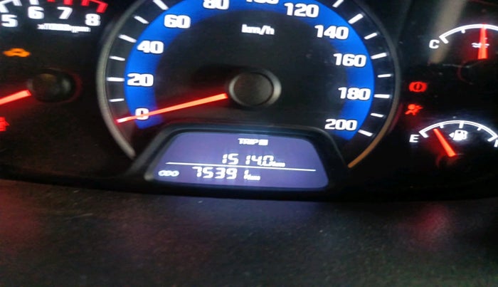 2014 Hyundai Xcent SX 1.2 (O), Petrol, Manual, 75,389 km, interior