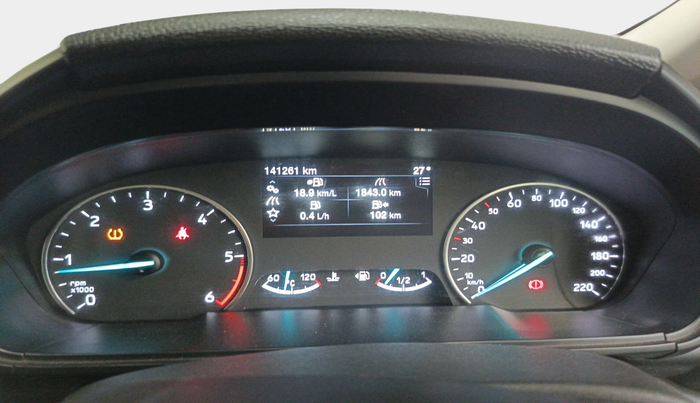 2018 Ford Ecosport TITANIUM 1.5L SPORTS(SUNROOF) DIESEL, Diesel, Manual, 1,41,261 km, interior