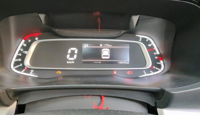 2022 KIA SONET HTX 1.0 DCT, Petrol, Automatic, 16,670 km, interior