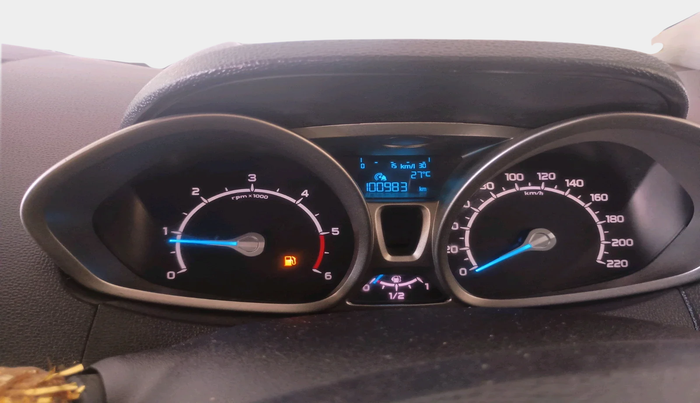 2015 Ford Ecosport TITANIUM 1.5L DIESEL, Diesel, Manual, 1,00,983 km, interior