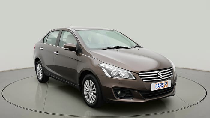 2014 Maruti Ciaz ZXI, Petrol, Manual, 1,24,560 km, exterior