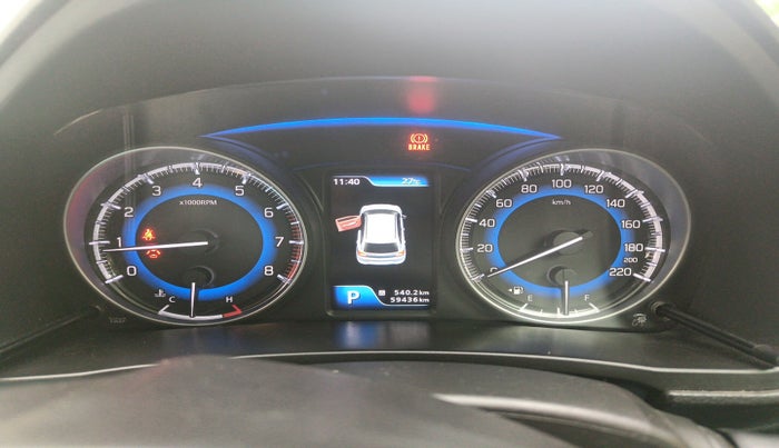 2017 Maruti Baleno ZETA CVT PETROL 1.2, Petrol, Automatic, 59,436 km, interior