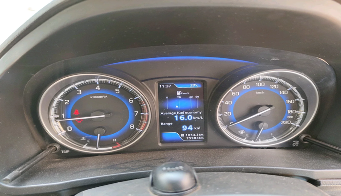 2020 Maruti Baleno ALPHA PETROL 1.2, Petrol, Manual, 75,983 km, interior