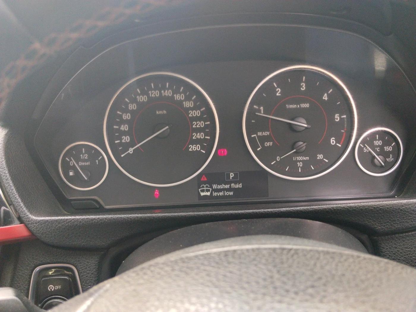 2012 BMW 3 Series 320d, Diesel, Automatic, 1,33,767 km, interior