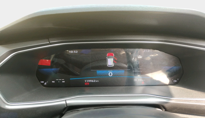 2021 Volkswagen TAIGUN TOPLINE 1.0 TSI MT, Petrol, Manual, 1,19,962 km, interior