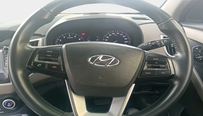 2017 Hyundai Creta SX PLUS AT 1.6 PETROL, Petrol, Automatic, 35,414 km, interior