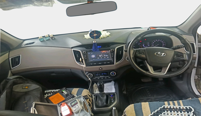 2017 Hyundai Creta SX PLUS AT 1.6 PETROL, Petrol, Automatic, 35,414 km, interior