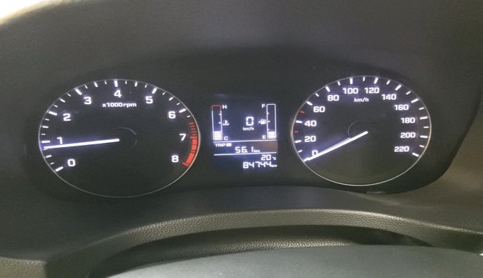 2016 Hyundai Creta SX PLUS 1.6 PETROL, Petrol, Manual, 84,744 km, interior