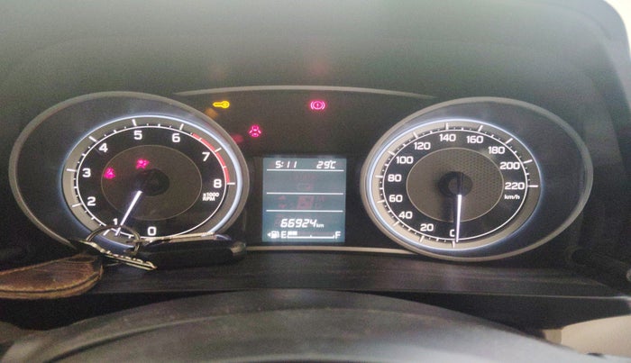 2020 Maruti Dzire ZXI, Petrol, Manual, 66,924 km, interior
