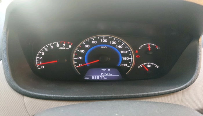 2015 Hyundai Grand i10 MAGNA 1.2 KAPPA VTVT, Petrol, Manual, 33,977 km, interior