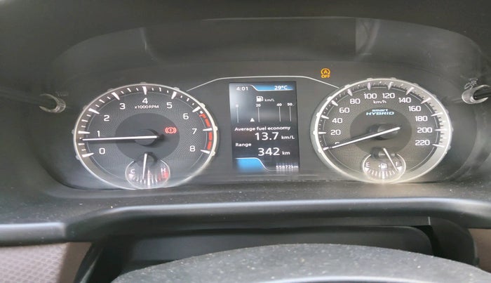 2023 Maruti BREZZA ZXI + SMART HYBRID, Petrol, Manual, 55,872 km, interior