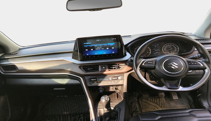 2023 Maruti BREZZA ZXI + SMART HYBRID, Petrol, Manual, 55,872 km, interior