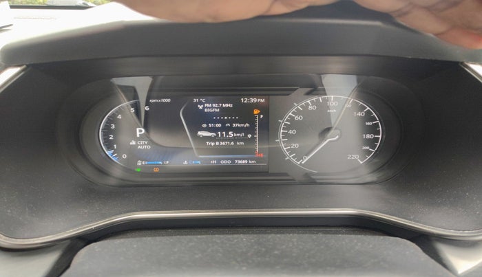 2021 Tata Safari XZA PLUS 6S, Diesel, Automatic, 73,689 km, interior