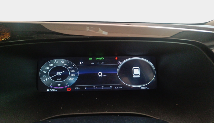 2024 KIA CARENS LUXURY PLUS 1.5 PETROL DCT 7 STR, Petrol, Automatic, 13,867 km, interior