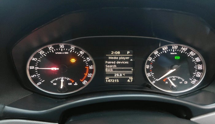 2012 Skoda Laura AMBIENTE 1.9 TDI AT, Diesel, Automatic, 1,47,215 km, interior