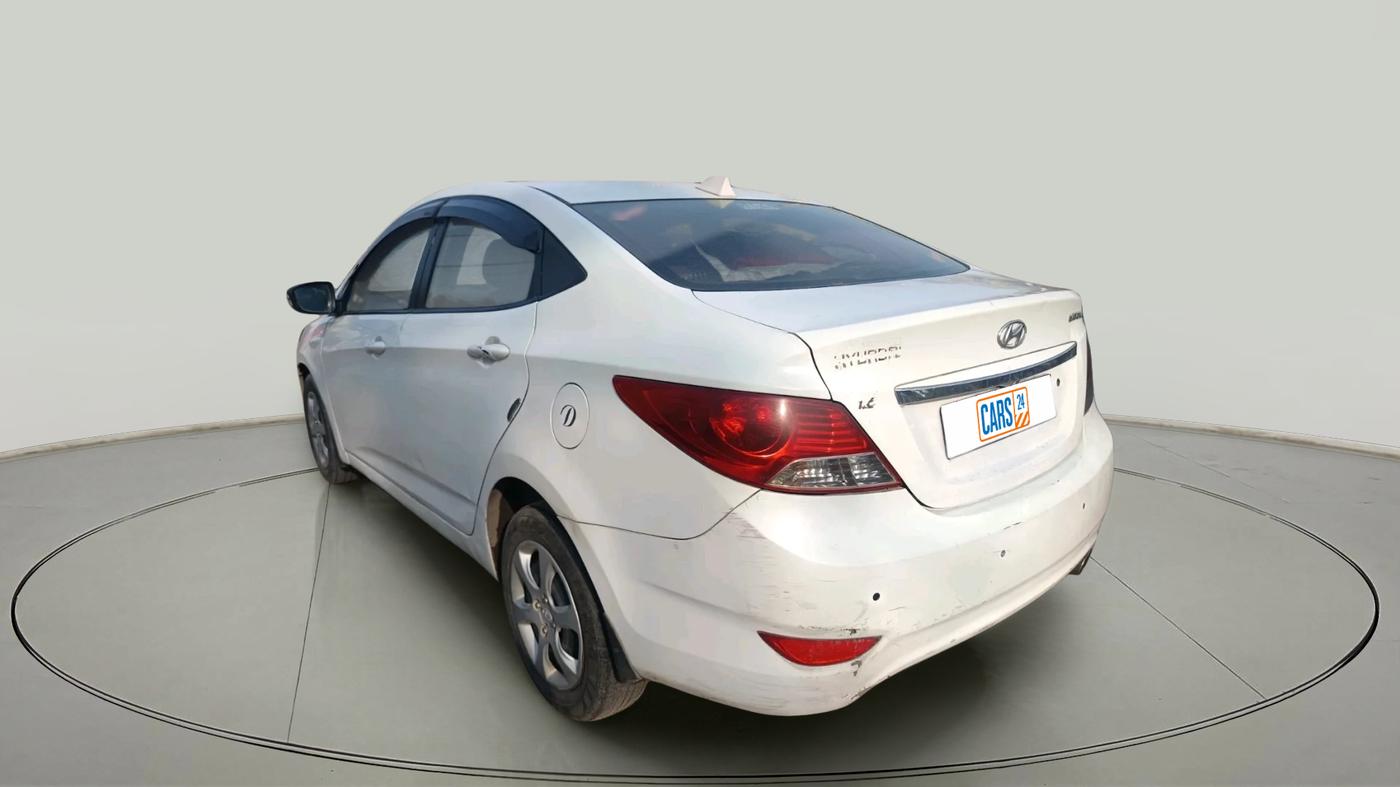 2012 Hyundai Verna FLUIDIC 1.6 CRDI EX, Diesel, Manual, 99,690 km, exterior