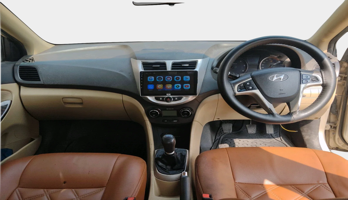 2011 Hyundai Verna FLUIDIC 1.6 CRDI EX, Diesel, Manual, 1,30,140 km, interior