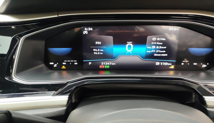 2023 Volkswagen VIRTUS Topline 1.0 TSI AT (Electric Seats), Petrol, Automatic, 21,247 km, interior