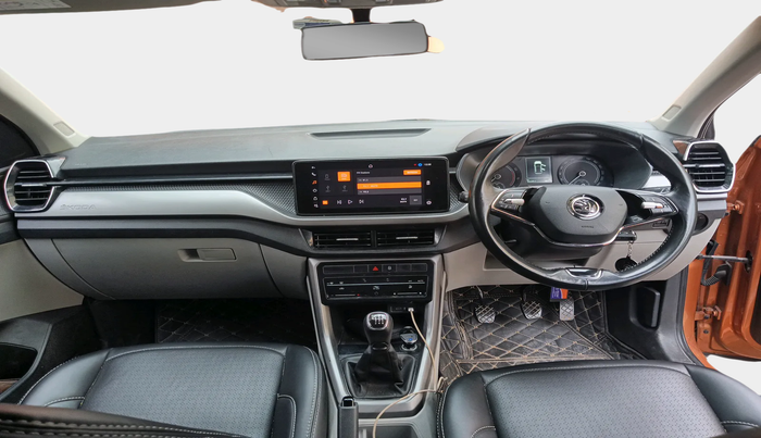 2021 Skoda KUSHAQ AMBITION 1.0L TSI MT, Petrol, Manual, 1,02,451 km, interior