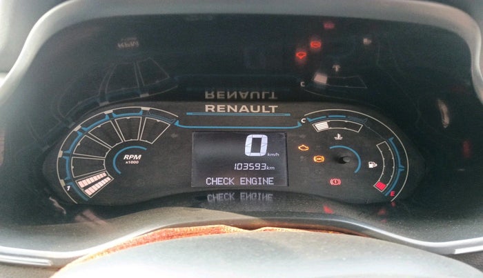 2022 Renault TRIBER RXZ, Petrol, Manual, 1,03,593 km, interior