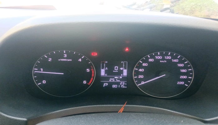 2018 Hyundai Creta SX AT 1.6 DIESEL, Diesel, Automatic, 80,115 km, interior