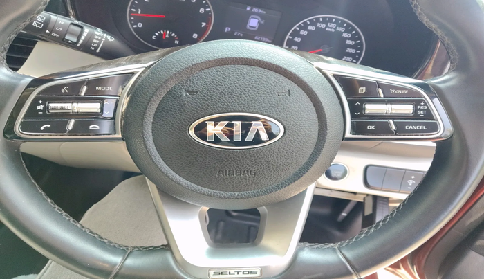 2020 KIA SELTOS HTX IVT 1.5 PETROL, Petrol, Automatic, 62,139 km, interior