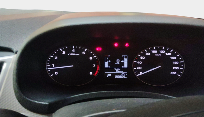 2018 Hyundai Creta SX AT 1.6 PETROL, Petrol, Automatic, 26,805 km, interior