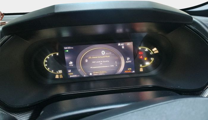 2023 Tata Safari XZA PLUS O 6STR DARK, Diesel, Automatic, 34,435 km, interior