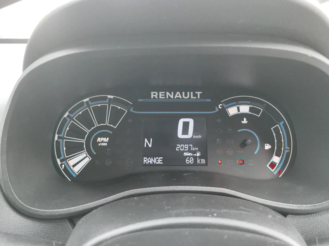 2023 Renault Kwid CLIMBER 1.0 AMT Dual Tone , Petrol, Automatic, 2,097 km, interior