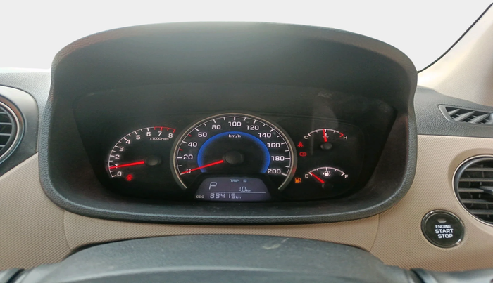 2014 Hyundai Grand i10 SPORTZ AT 1.2 KAPPA VTVT, Petrol, Automatic, 89,415 km, interior