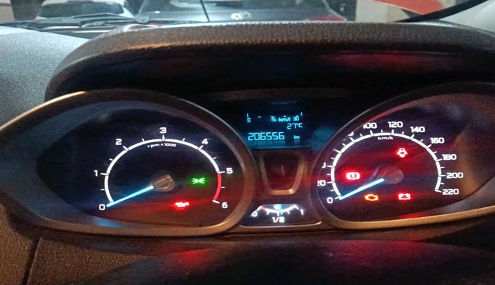 2014 Ford Ecosport TITANIUM 1.5L DIESEL, Diesel, Manual, 2,06,556 km, interior