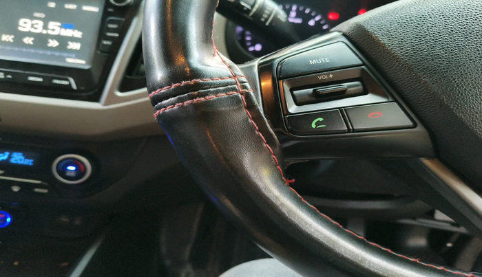 2017 Hyundai Creta SX PLUS AT 1.6 DIESEL, Diesel, Automatic, 79,655 km, interior