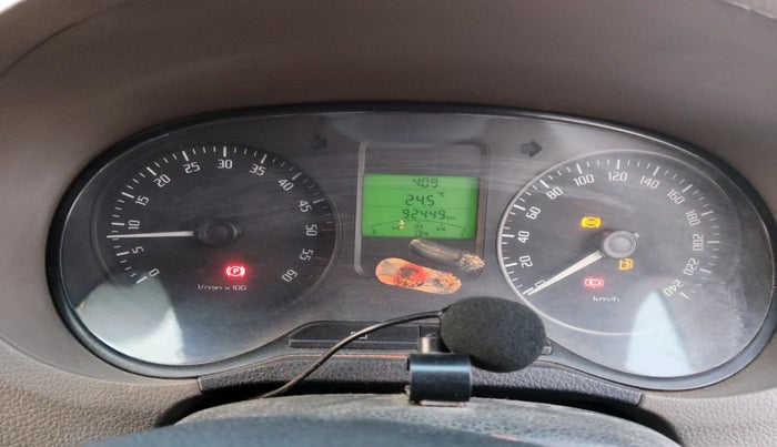 2012 Skoda Rapid AMBITION 1.6 TDI CR MT, Diesel, Manual, 92,449 km, interior