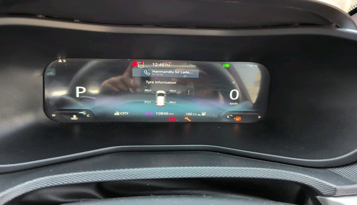 2024 Tata NEXON FEARLESS + DCA DUAL TONE 1.2 PETROL, Petrol, Automatic, 10,846 km, interior