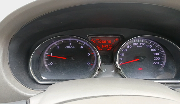 2013 Nissan Sunny XV DIESEL, Diesel, Manual, 1,05,876 km, interior
