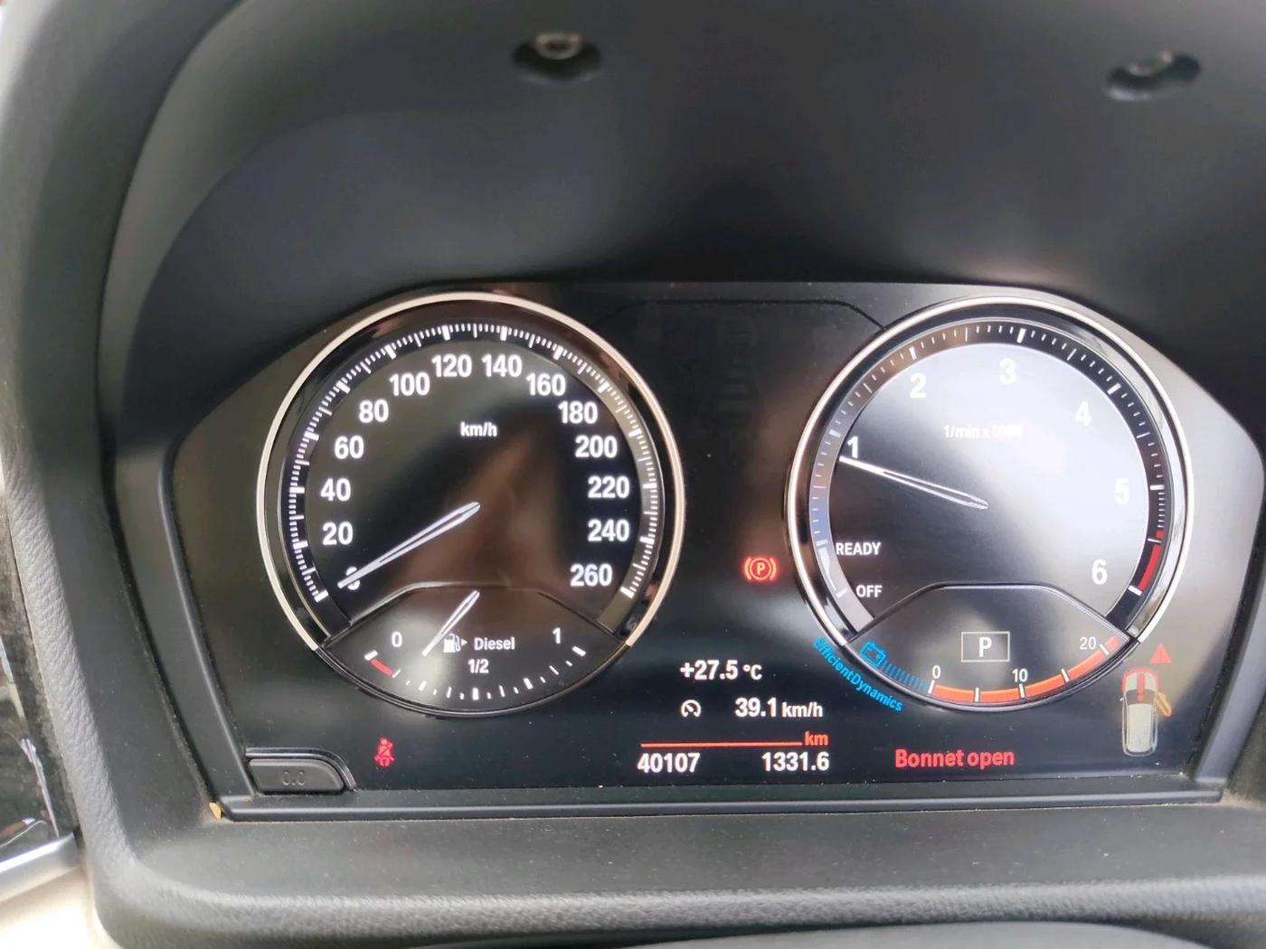 2021 BMW X1 sDrive 20d x Line, Diesel, Automatic, 40,107 km, interior