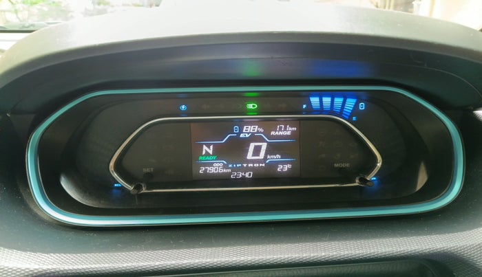 2021 Tata TIGOR EV XZ PLUS DUAL TONE, Electric, Automatic, 27,906 km, interior