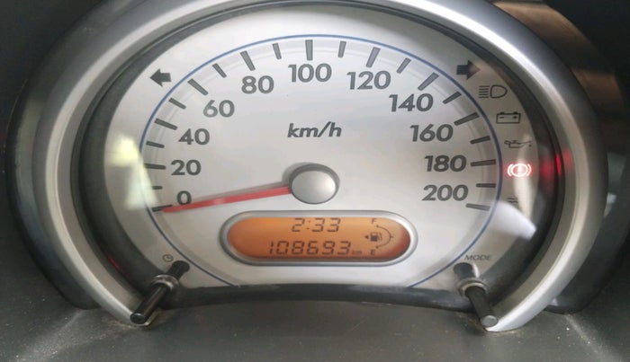 2010 Maruti Ritz VXI, Petrol, Manual, 1,08,693 km, interior