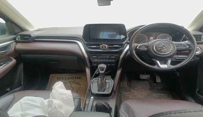2022 Maruti Grand Vitara ALPHA SMART HYBRID AT, Petrol, Automatic, 87,341 km, interior