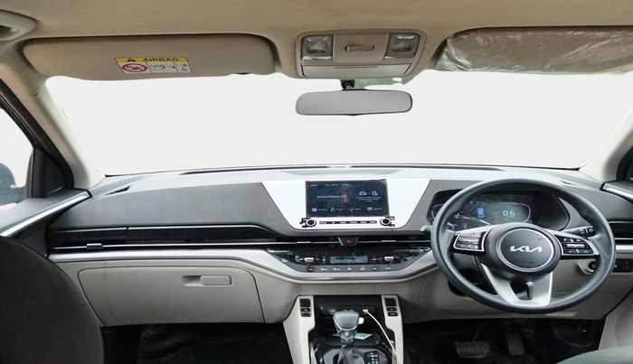 2022 KIA CARENS PRESTIGE PLUS 1.4 PETROL DCT 7 STR, Petrol, Automatic, 19,271 km, interior