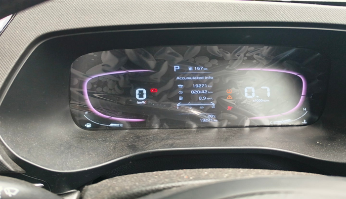 2022 KIA CARENS PRESTIGE PLUS 1.4 PETROL DCT 7 STR, Petrol, Automatic, 19,271 km, interior