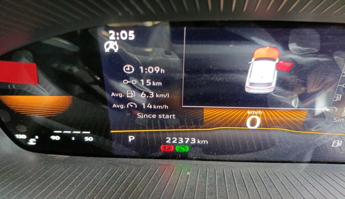 2023 Skoda KUSHAQ STYLE 1.0L TSI AT, Petrol, Automatic, 22,373 km, interior