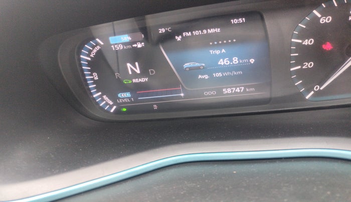 2022 Tata NEXON EV XZ PLUS DARK EDITION, Electric, Automatic, 64,189 km, interior
