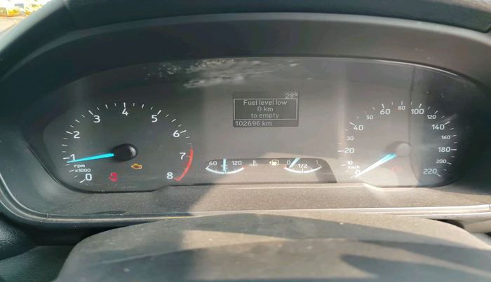 2018 Ford Ecosport TITANIUM 1.5L PETROL, Petrol, Manual, 1,02,696 km, interior