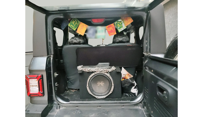 2021 Mahindra Thar LX  P 4WD AT CONVERTIBLE, Petrol, Automatic, 62,808 km, exterior