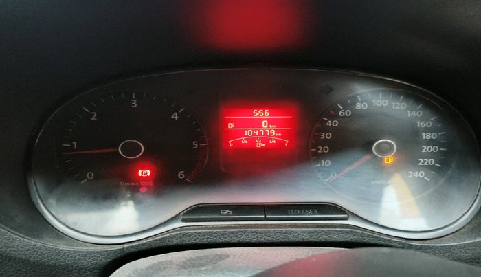 2012 Volkswagen Polo COMFORTLINE 1.2L, Diesel, Manual, 1,04,780 km, interior