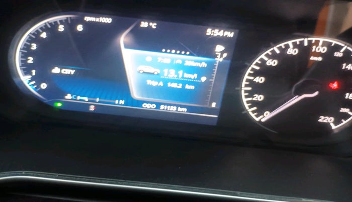 2019 Tata Harrier XZ 2.0L, Diesel, Manual, 51,123 km, interior