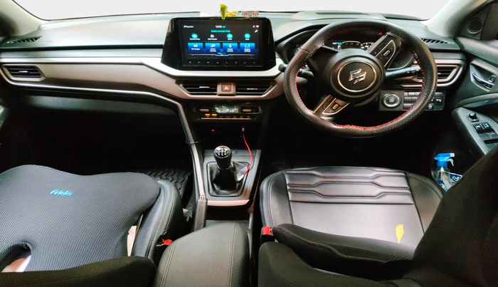2024 Maruti BREZZA ZXI + SMART HYBRID, Petrol, Manual, 11,118 km, interior