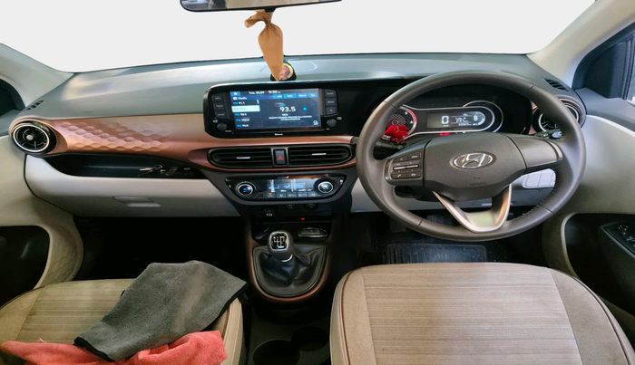 2020 Hyundai AURA SX 1.2 (O) CRDI, Diesel, Manual, 69,925 km, interior