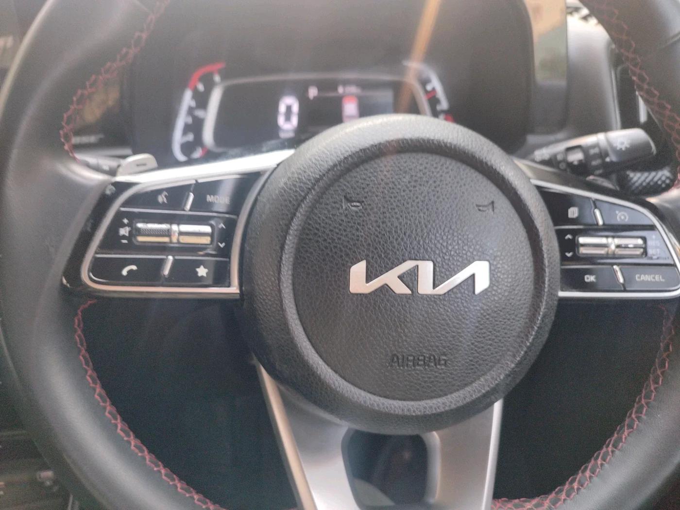2021 KIA SONET GTX PLUS 1.5 AT, Diesel, Automatic, 31,978 km, interior